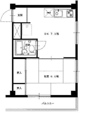 コーポラス原口の物件間取画像